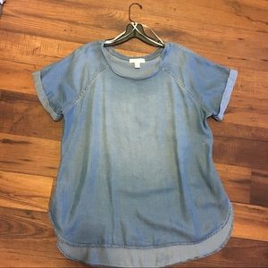 Chambray tunic